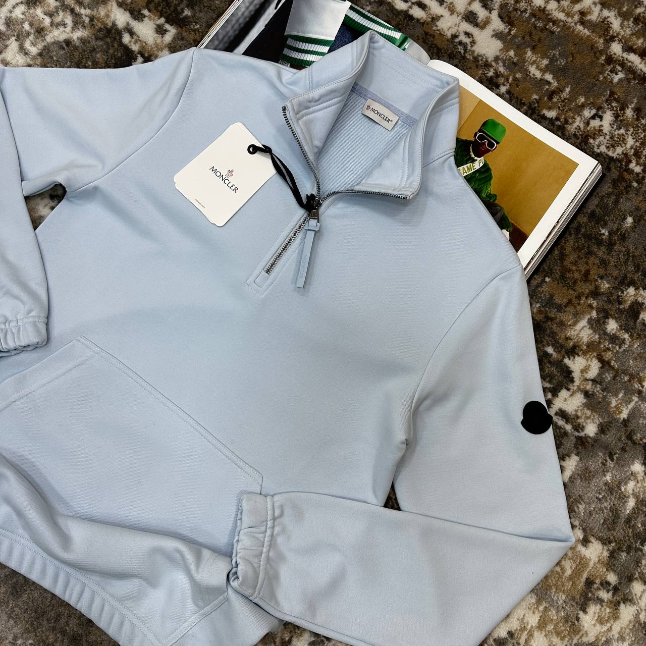 Top quality Moncle half zip jumper ha0910