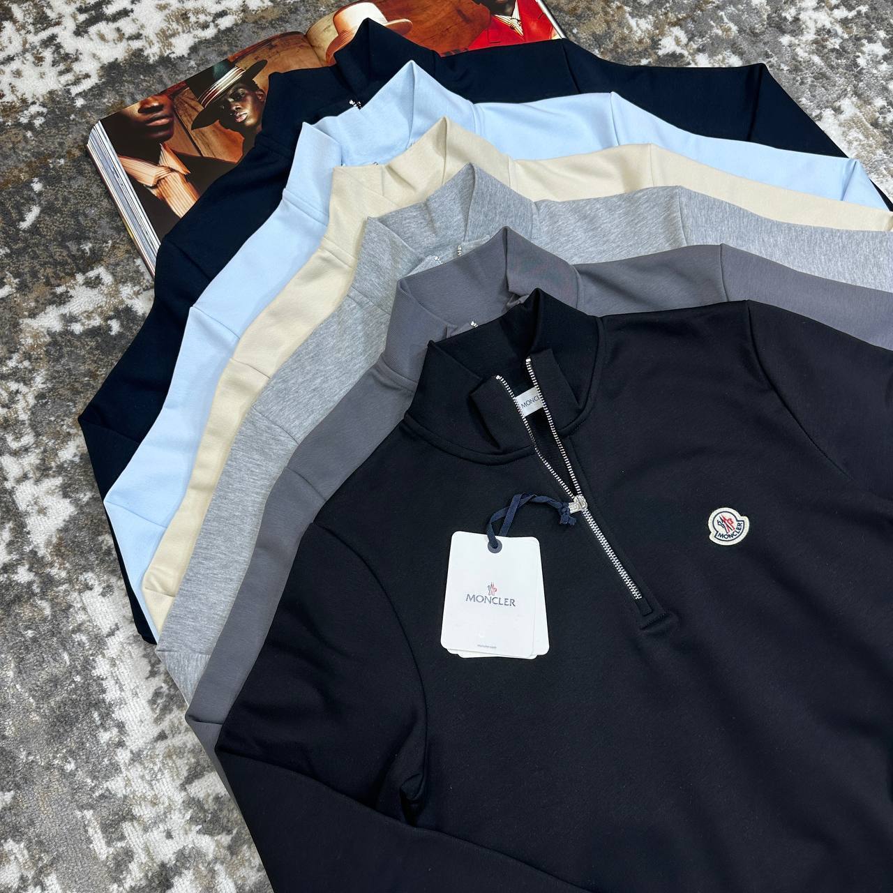 Top quality Moncle half zip jumper ha0910