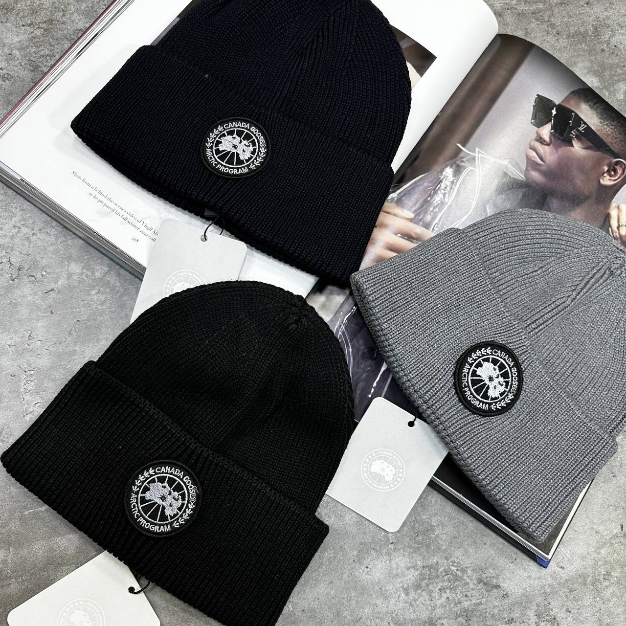 Top quality canada gose beanie ha0910