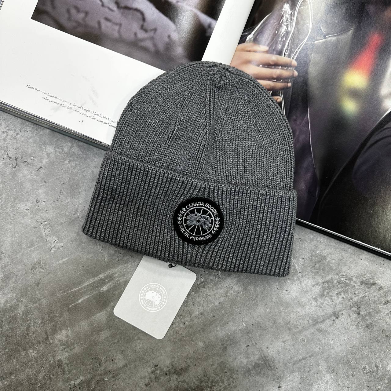 Top quality canada gose beanie ha0910