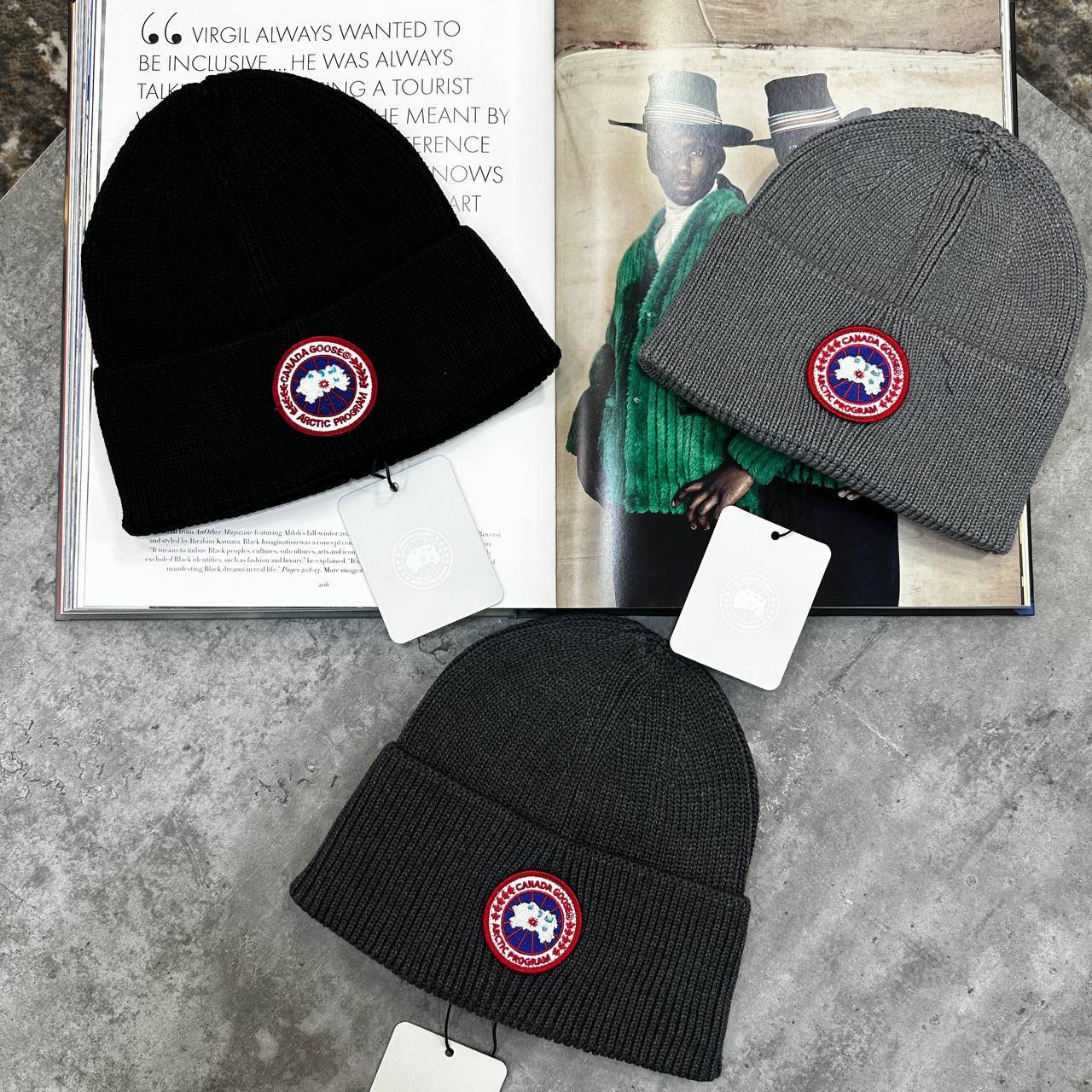 Top quality canada gose beanie ha0910