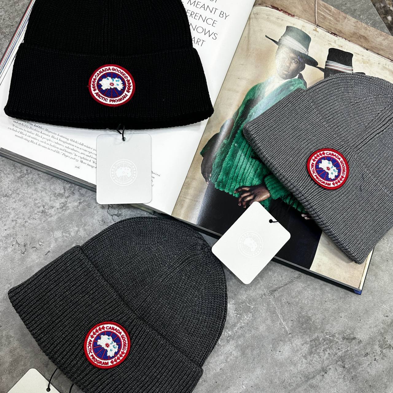 Top quality canada gose beanie ha0910
