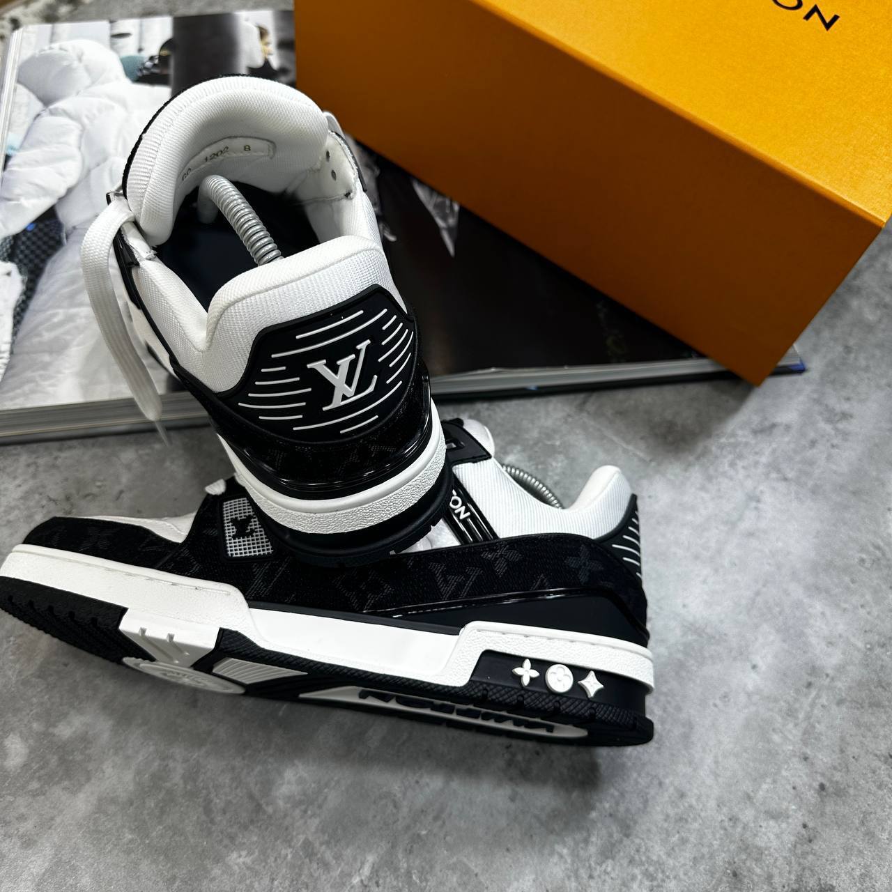 SUPERCLO QUALITY LSUPERCLO QUALITY LOUIS VUITTON TRAINERS WITH BOX DUST BAG su0907 TRAINERS WITH BOX DUST BAG su0907