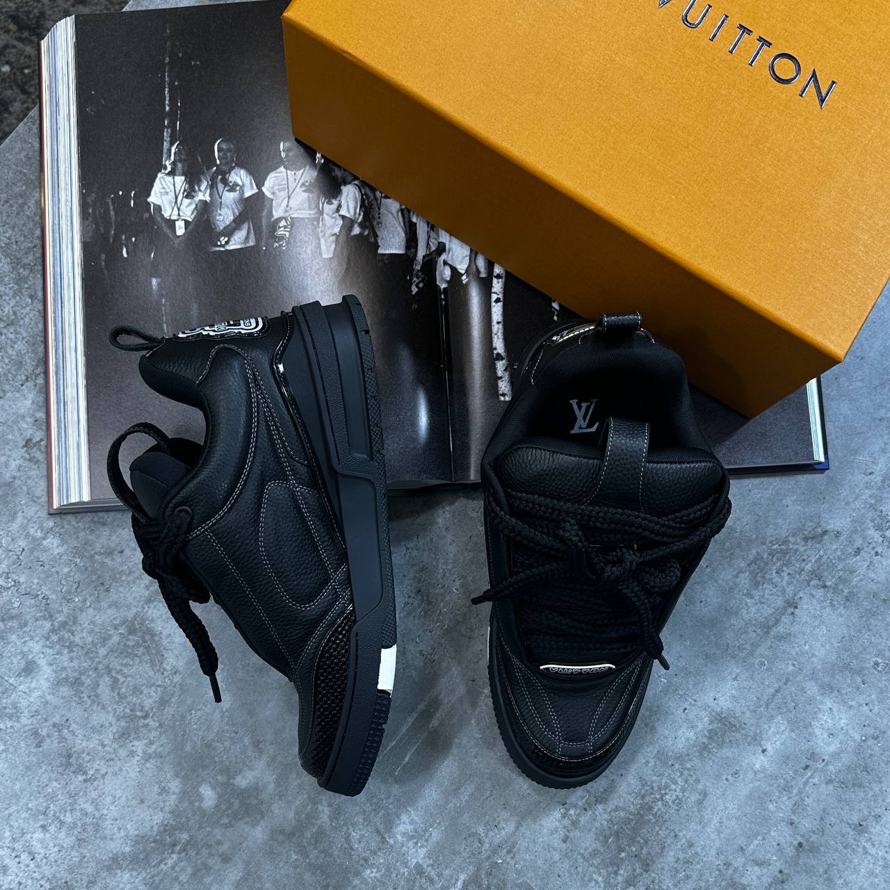 SUPERCLO QUALITY LSUPERCLO QUALITY LOUIS VUITTON TRAINERS WITH BOX DUST BAG su0907 TRAINERS WITH BOX DUST BAG su0907