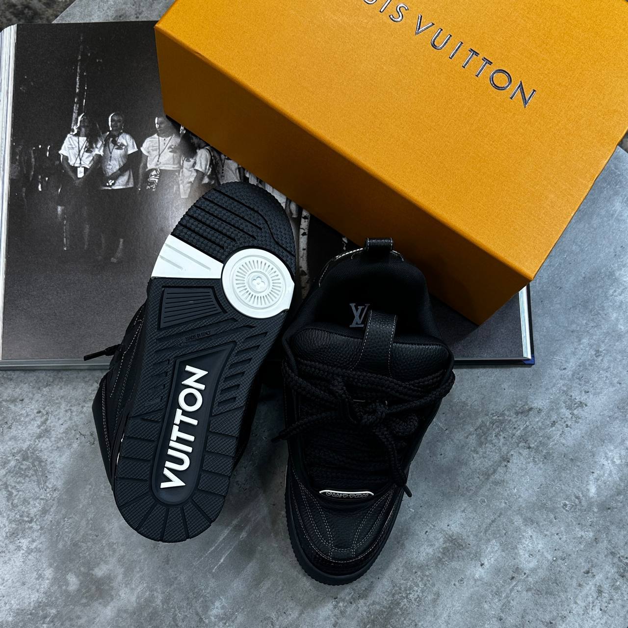 SUPERCLO QUALITY LSUPERCLO QUALITY LOUIS VUITTON TRAINERS WITH BOX DUST BAG su0907 TRAINERS WITH BOX DUST BAG su0907
