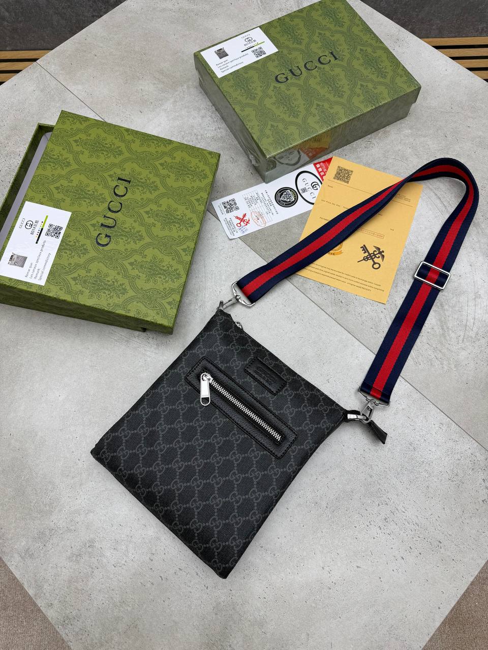 MENS GUCC BAG COME WITH BOX ETC am1707
