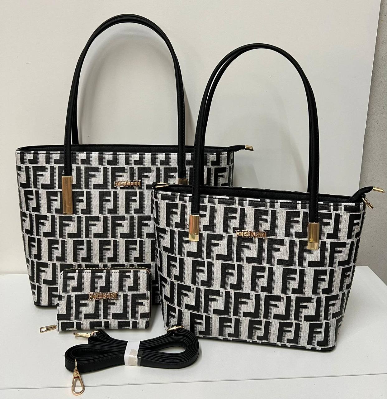 GOOD QUALITY LADIES BAG 3 PIECE SETS su0907