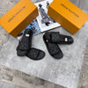HIGH END LV MENS SLIDERS WITH BOX DUST BAG ETC jay2504