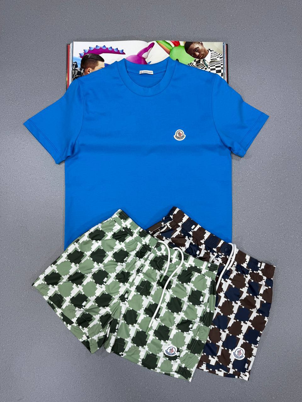 SUPERCLO QUALITY  MONCLE TSHIRTS or SHORTS su0907