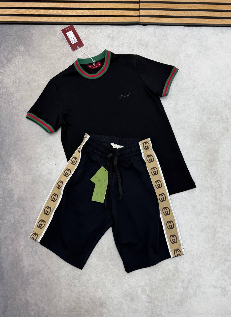 SUPER CLON GUCC SHORT SET am2704