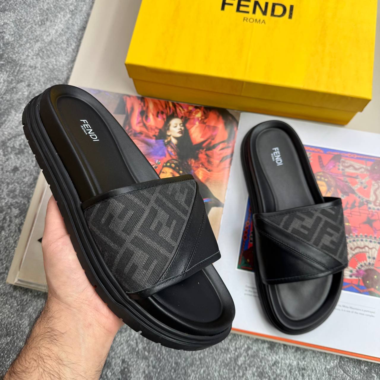 Fend slider clon with box dust bag and carry bag sa2704