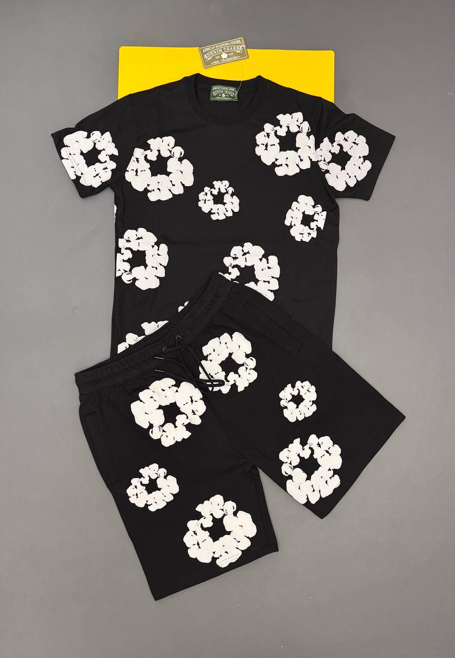 Deni tears shorts set na0907
