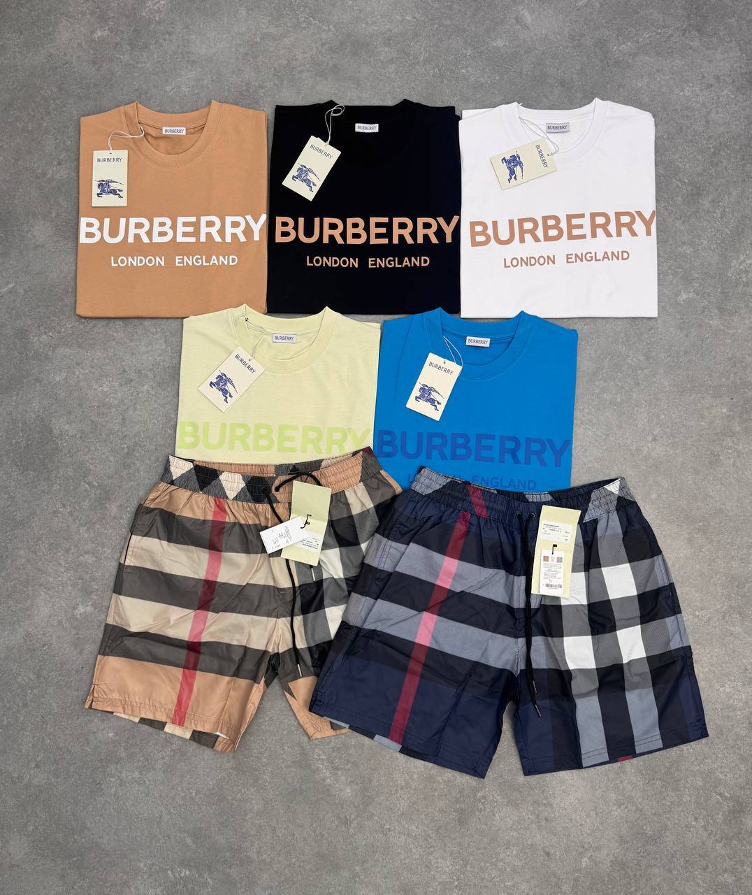 Burberr T-shirts or Swim shorts na1107