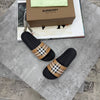 HIGH END BURBERR SLIDES LADIES  WITH FULL PACKAGING ETC jay1806
