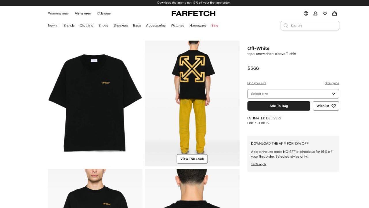 Off white T-shirts na1107