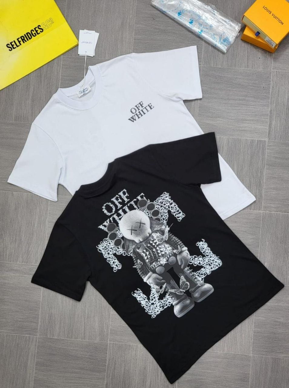 QUALITY OFF WHITE SHORT SET ak1106