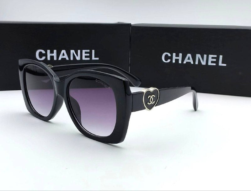 SUPER CLON CHANE SUNGLASSES COME WITH BOX ETC am0305