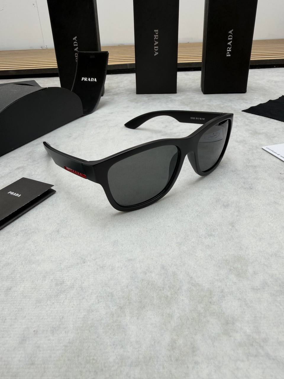 SUPER CLON PRAD SUNGLASSES COME WITH BOX ETC am0305