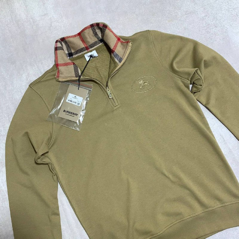 BURBERY HALF ZIP JUMPRR su2410