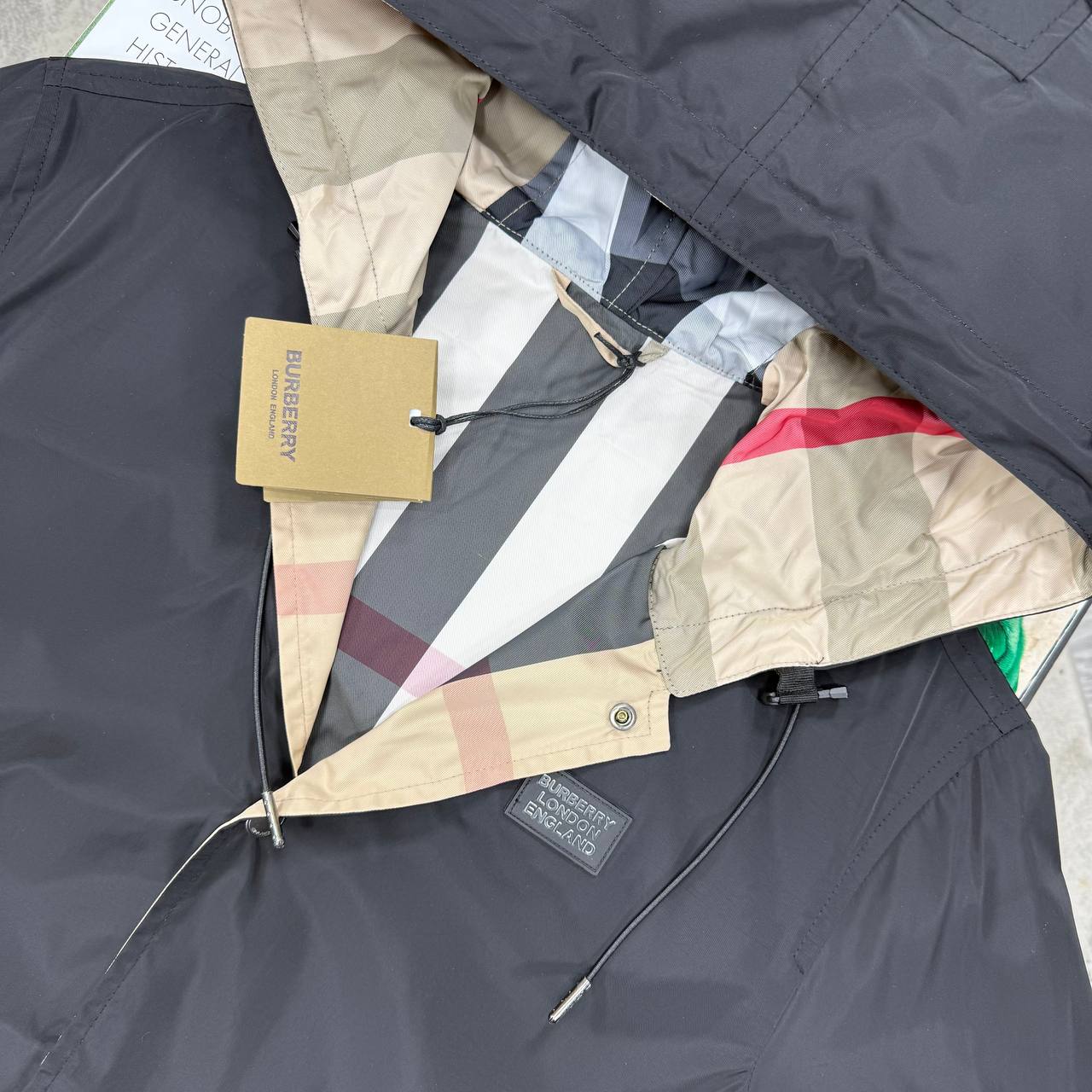 SUPER CLON BURBERR WINDBREAKER REVERSIBLE JACKET jay0205