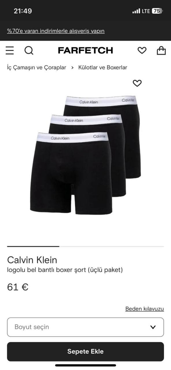 CALVIN KLEIN BOXER na1807 Pack of 3