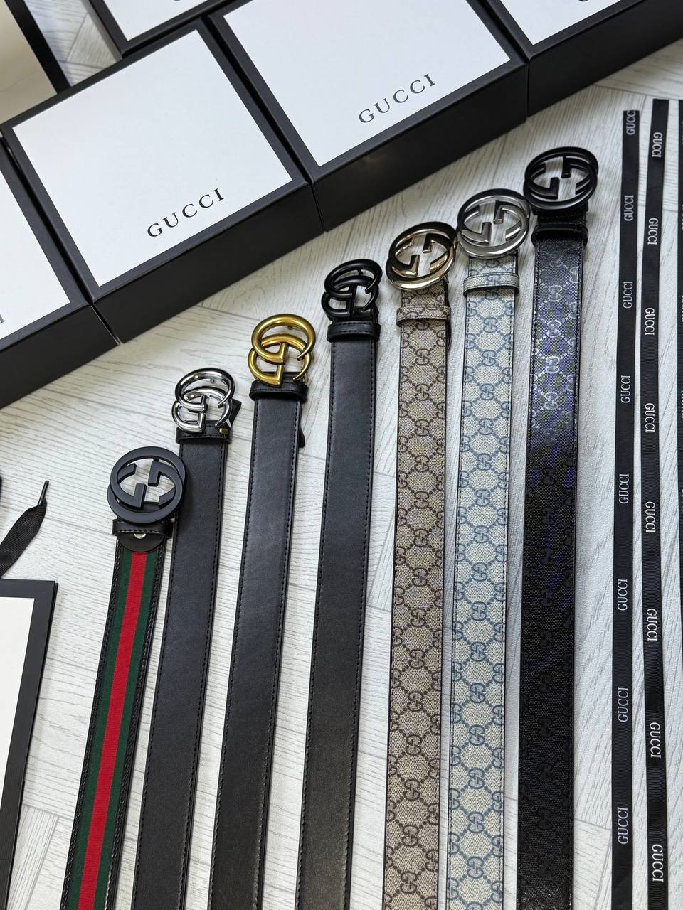 GUCC BELT COMES WITH BOX DUST BAG AND SHOPPING BAG to2410