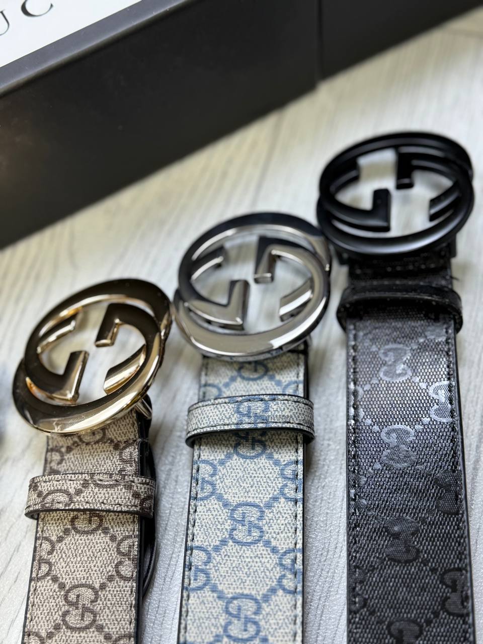 GUCC BELT COMES WITH BOX DUST BAG AND SHOPPING BAG to2410