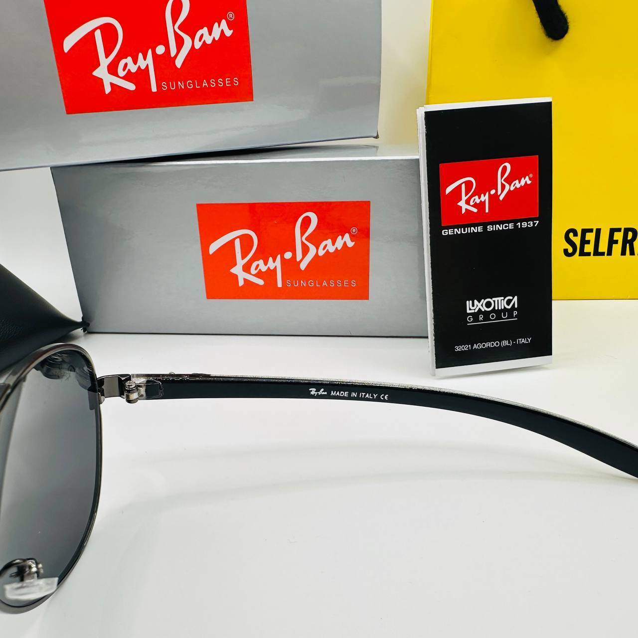 RA BAN Sunglasses with Box and paperwork to0805