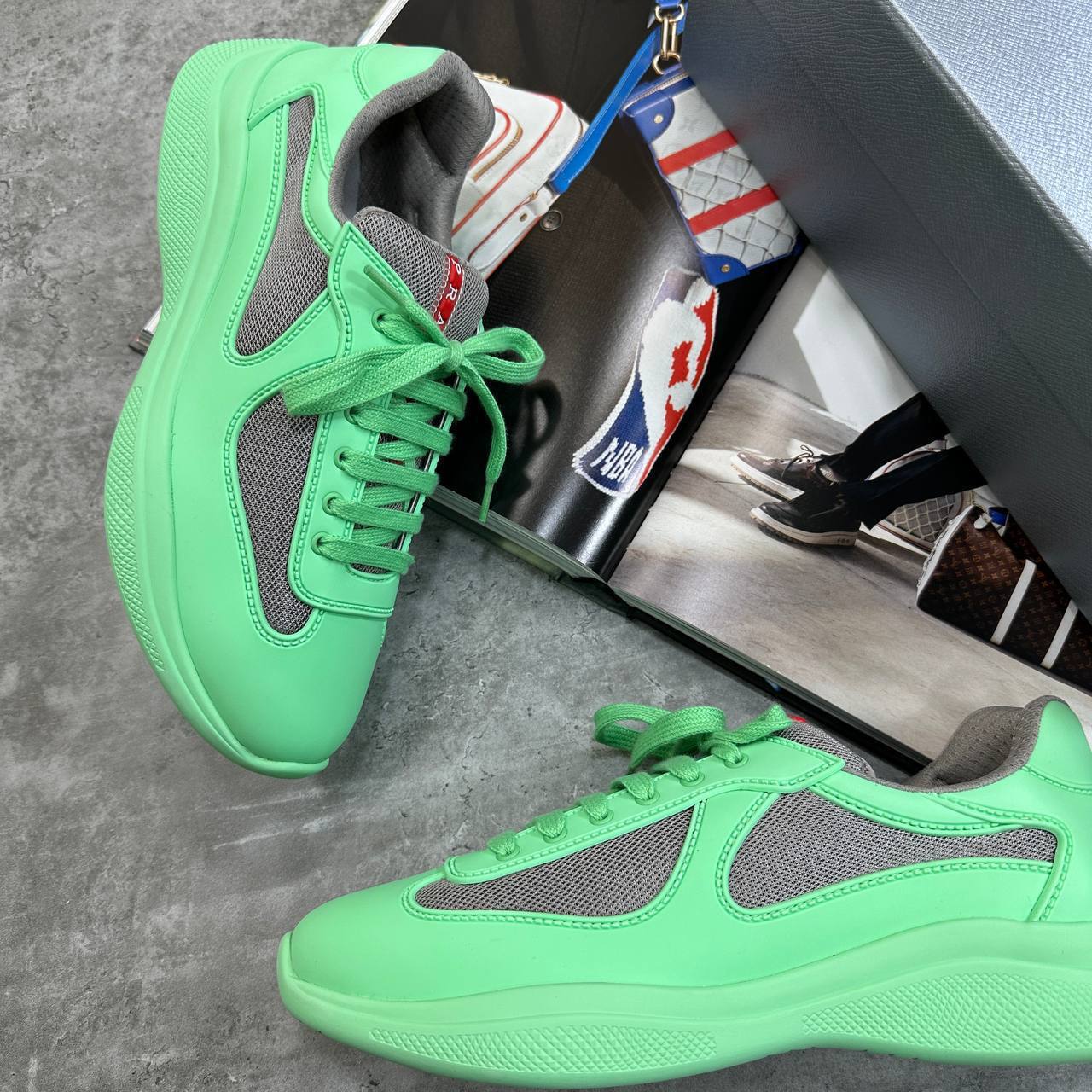 Superclo quality prada trainers ha1907