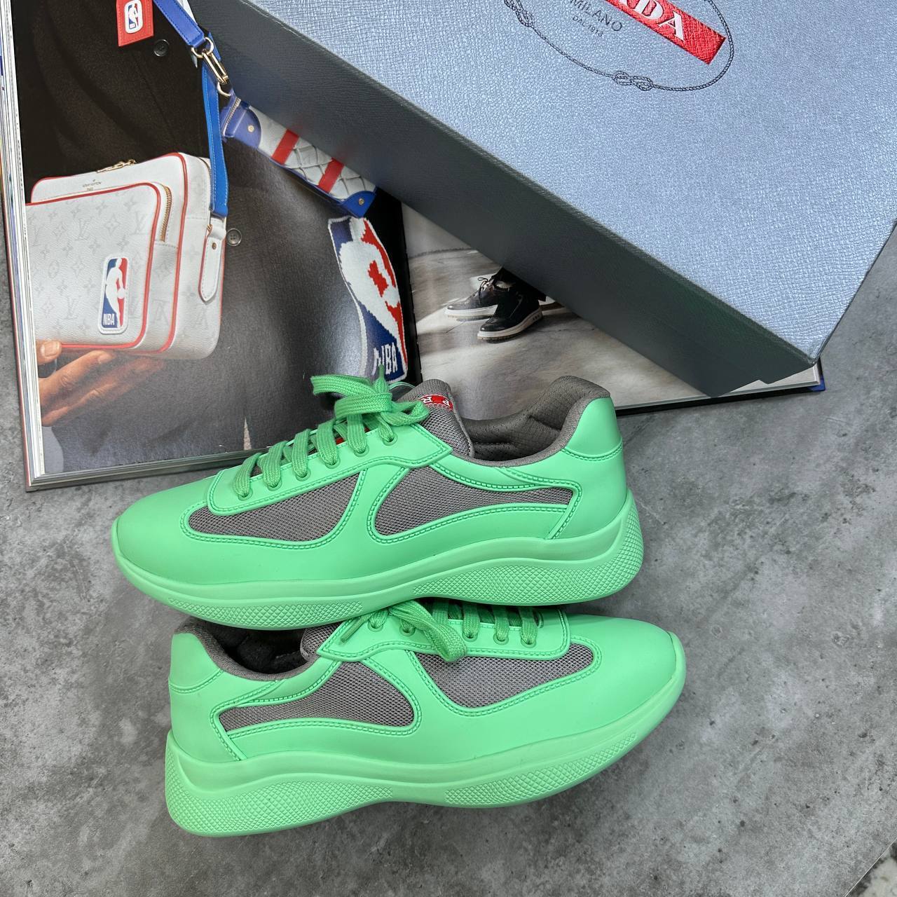 Superclo quality prada trainers ha1907