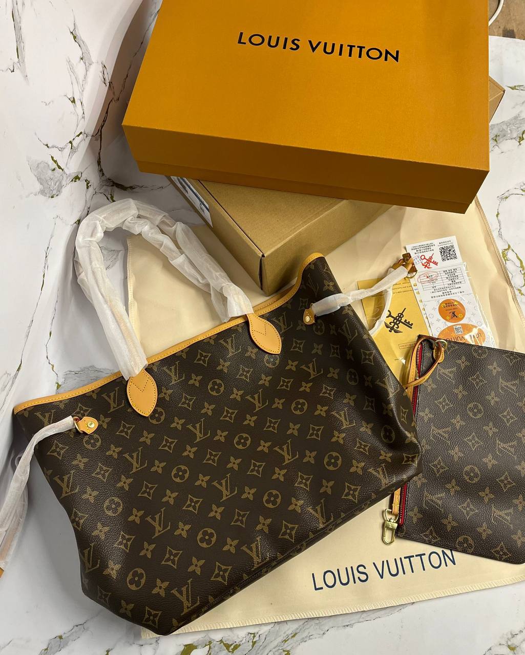Ladies handbag LV Neverfull MM Tote Bag Supe clon am0805