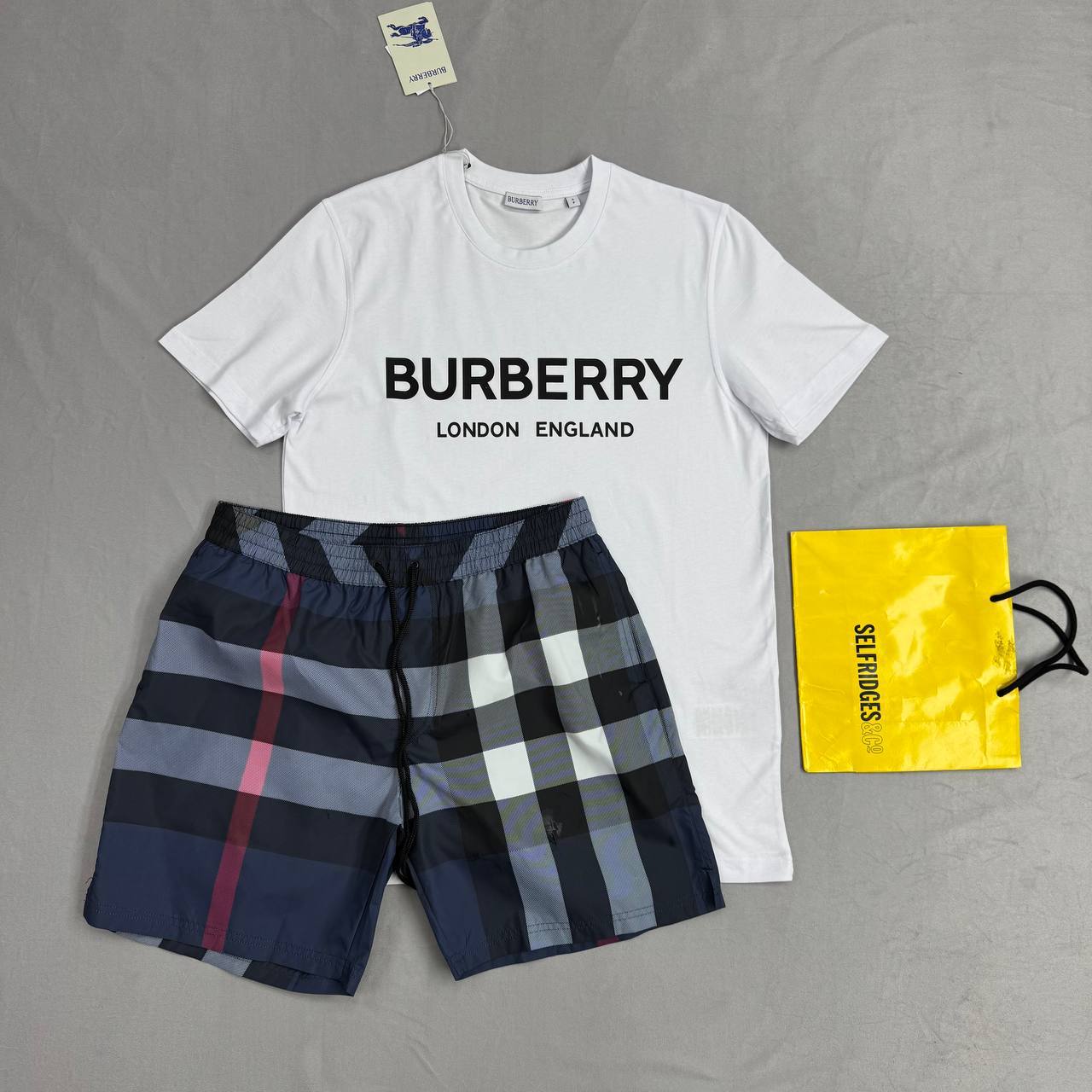 Restock Burberry t shirt or swim short sa1907
