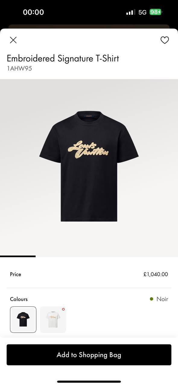 SUPERCLO 1:1 QUALITY  LOUIS VUITTONE TSHIRTS su0711