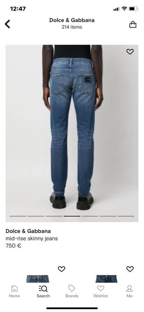 D&G jeans aj2307