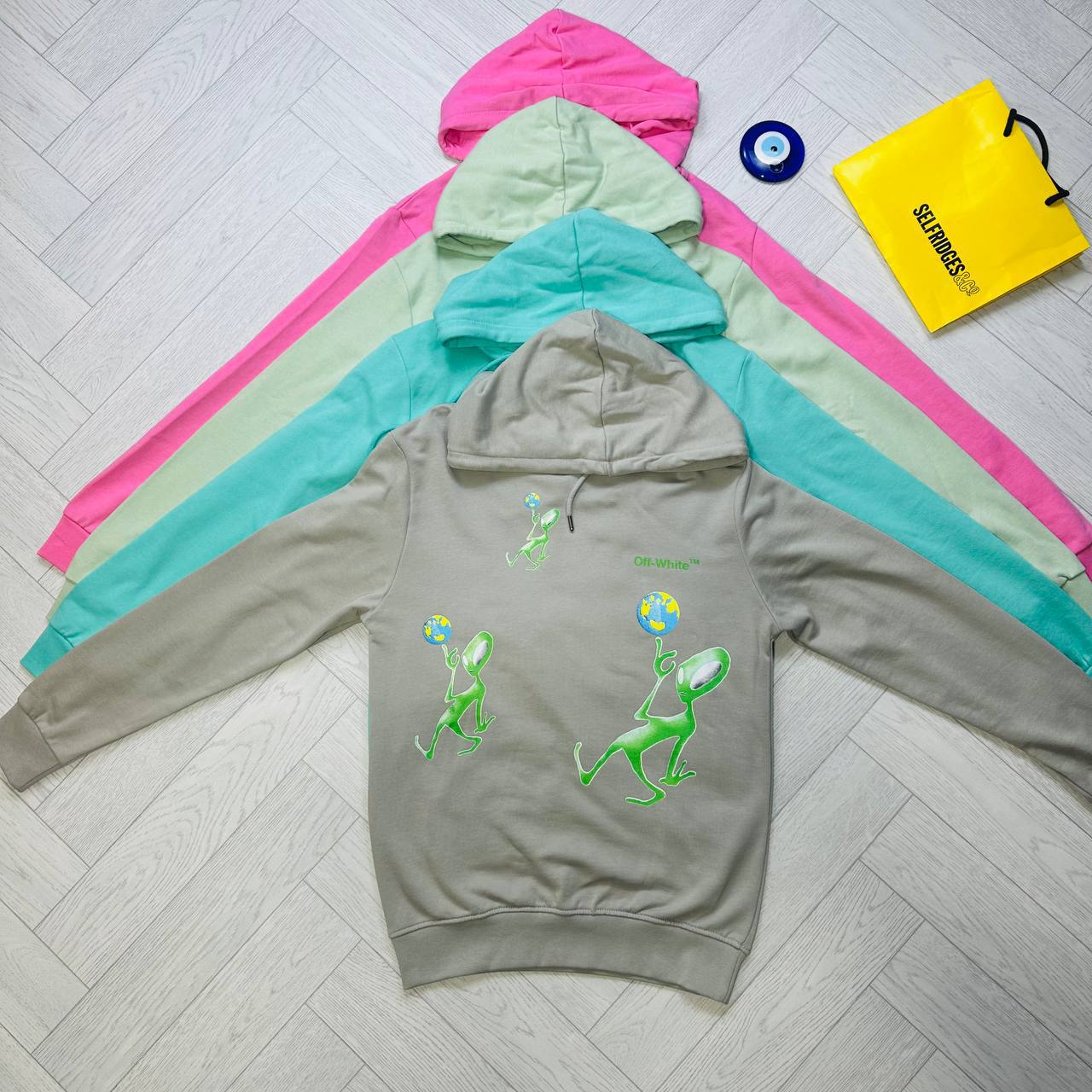 QUALITY OFF WHITE HOODIE to2610