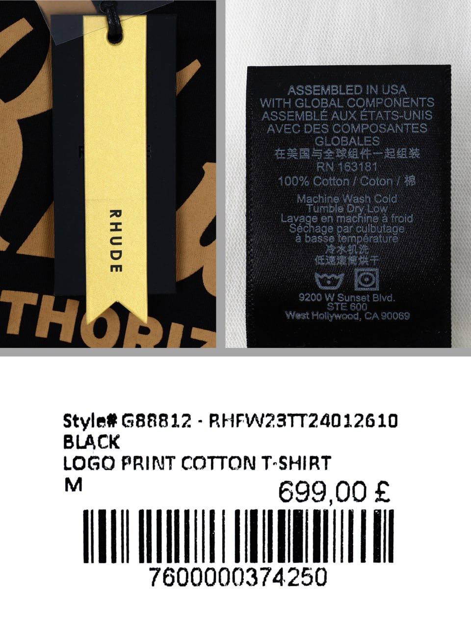 RHUDE T-SHIRTS na2307