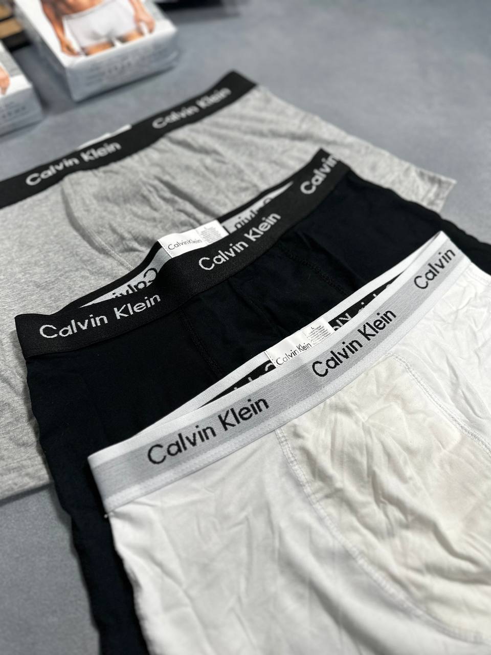 HUGO BOSS / CALVIN KLEIN / ARMANI BOXERS SHORTS 3-IN PACKS am2307