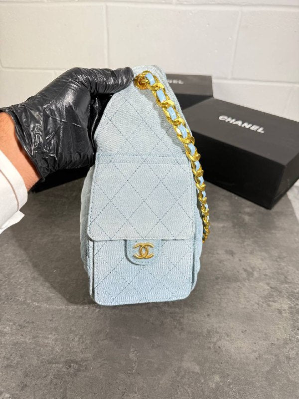 Channel bag 1708 Leather material  Super clon