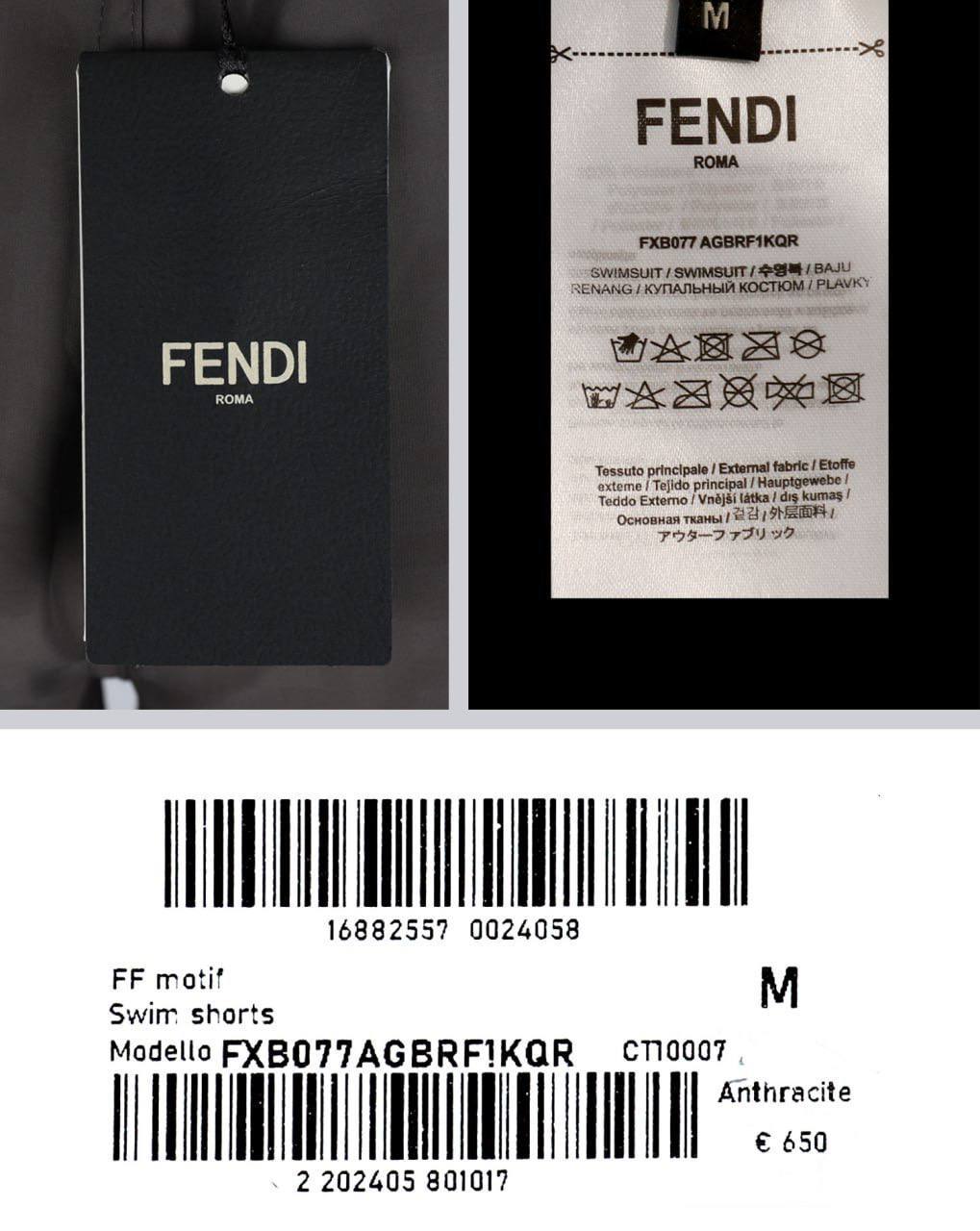 Fendi swim shorts na1601