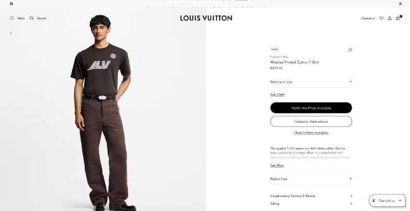 Restock Lois Vuitton t shirt sa2108