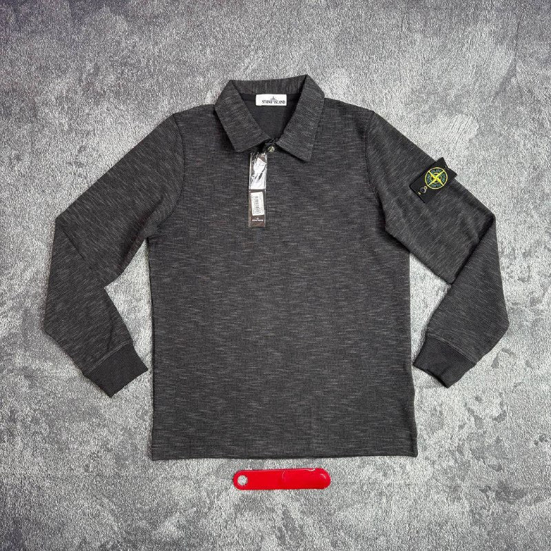 Stone full sleve polo on sale sa1401