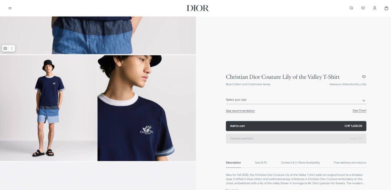 Dior tees on sale sa2108