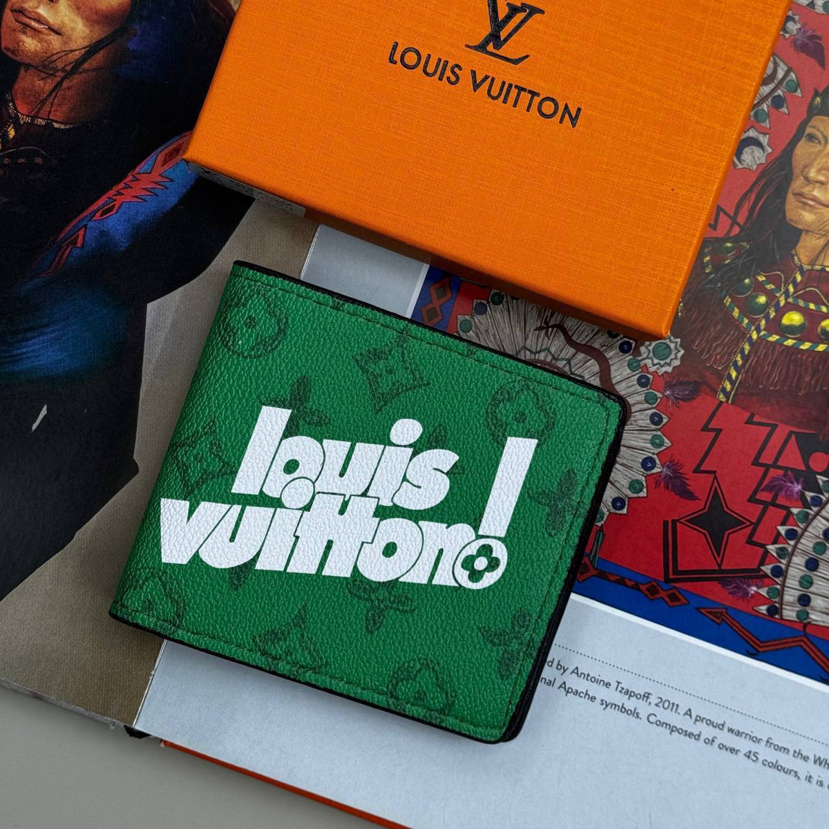 Wallets with box and dust bag sa1808