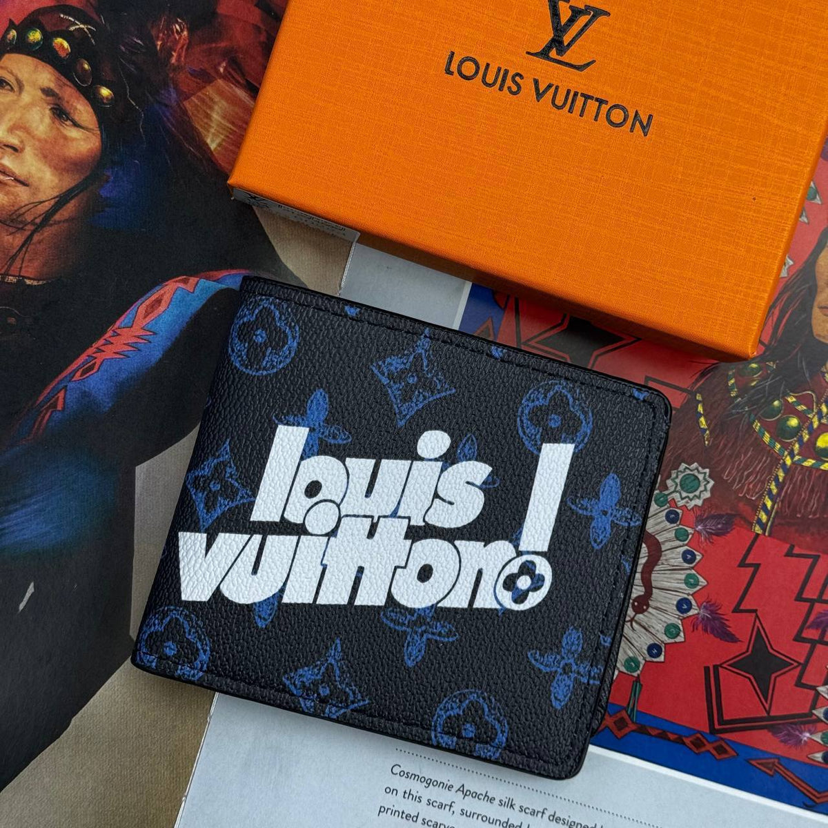 Wallets with box and dust bag sa1808