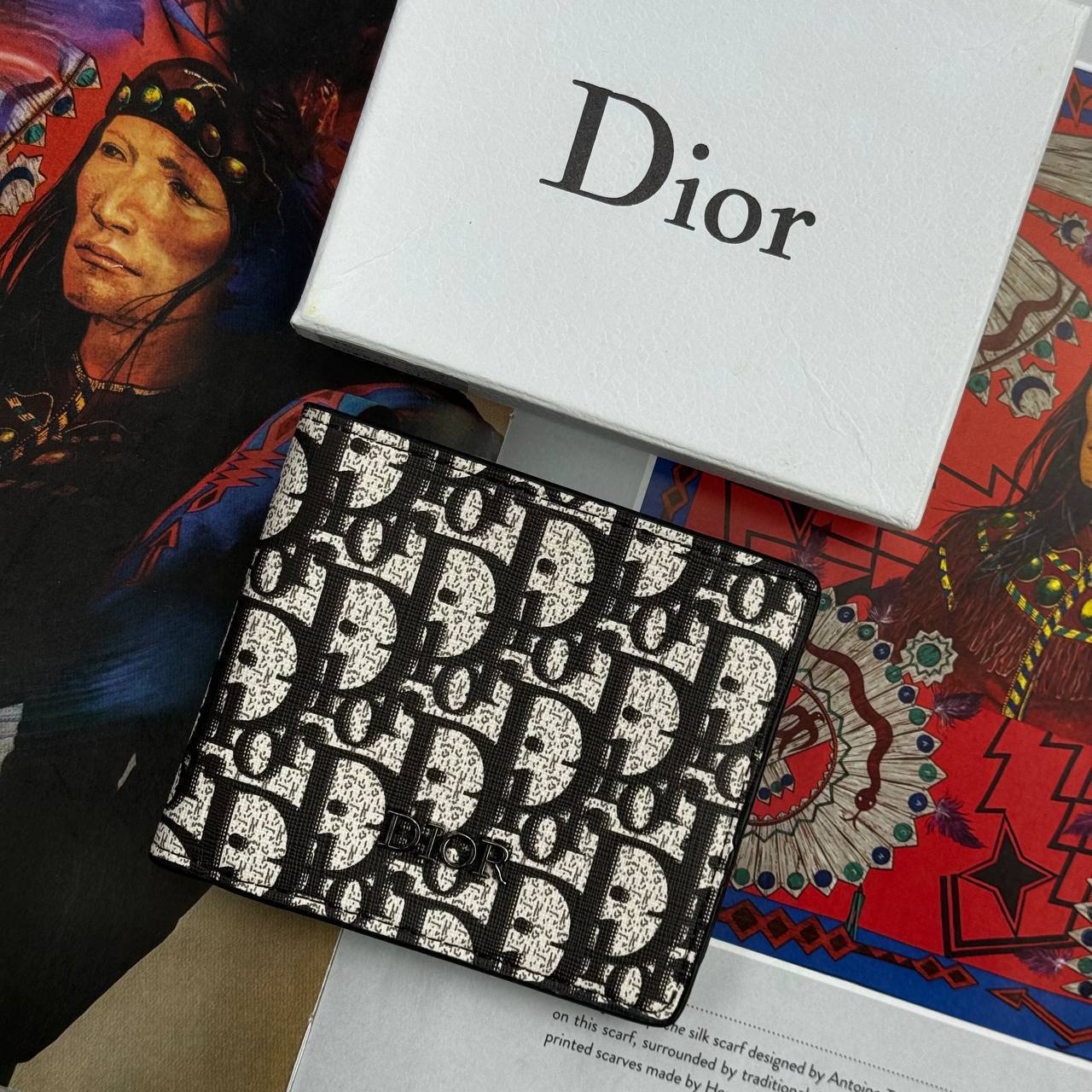 Wallets with box and dust bag sa1808