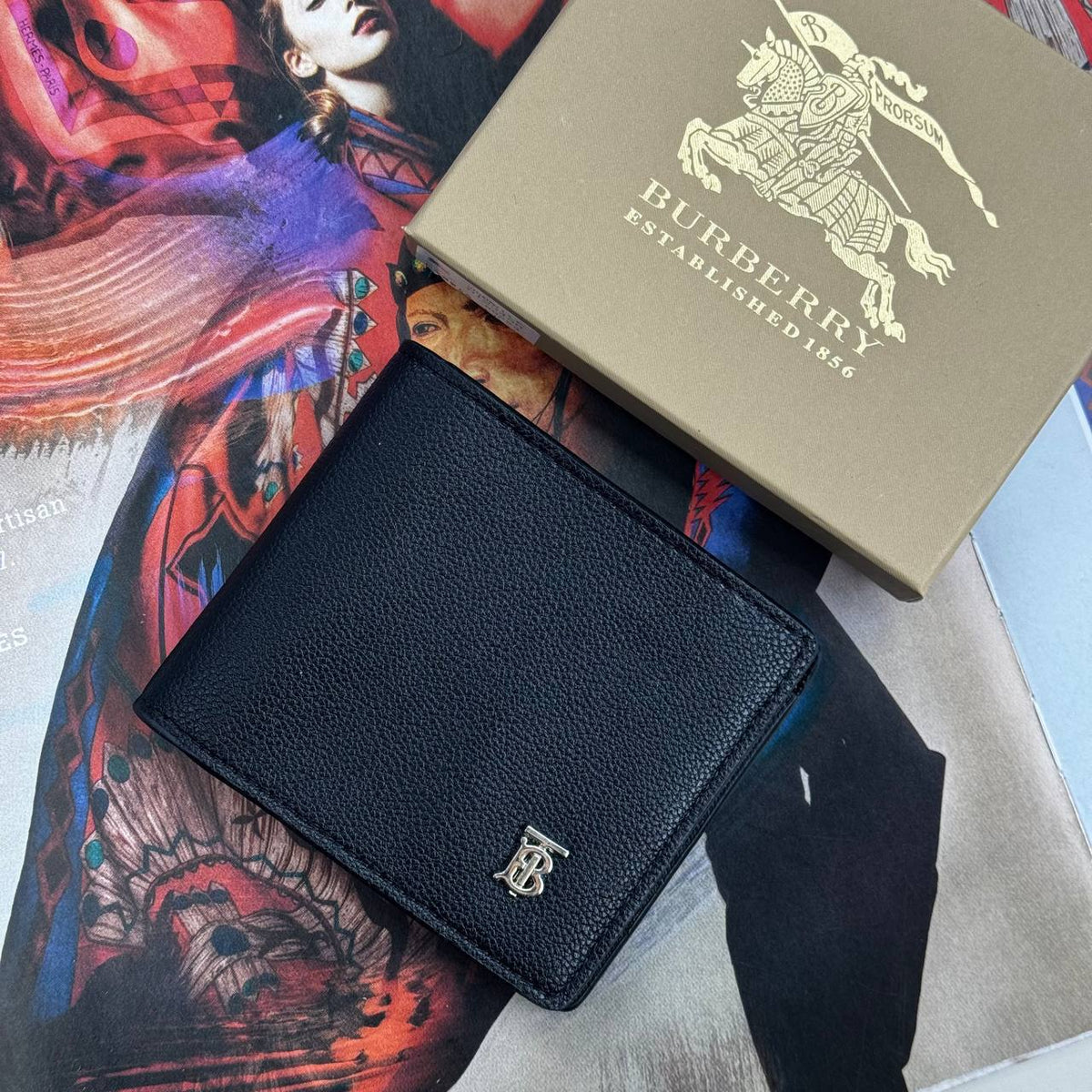 Wallets with box and dust bag sa1808