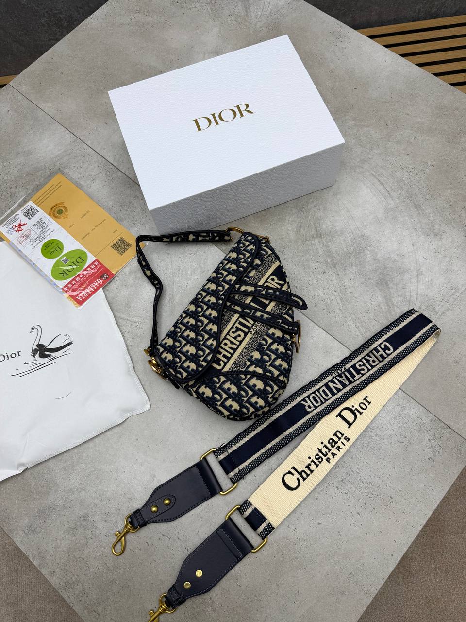SUPER CLON DIO BAG COME WITH BOX ETC am1808