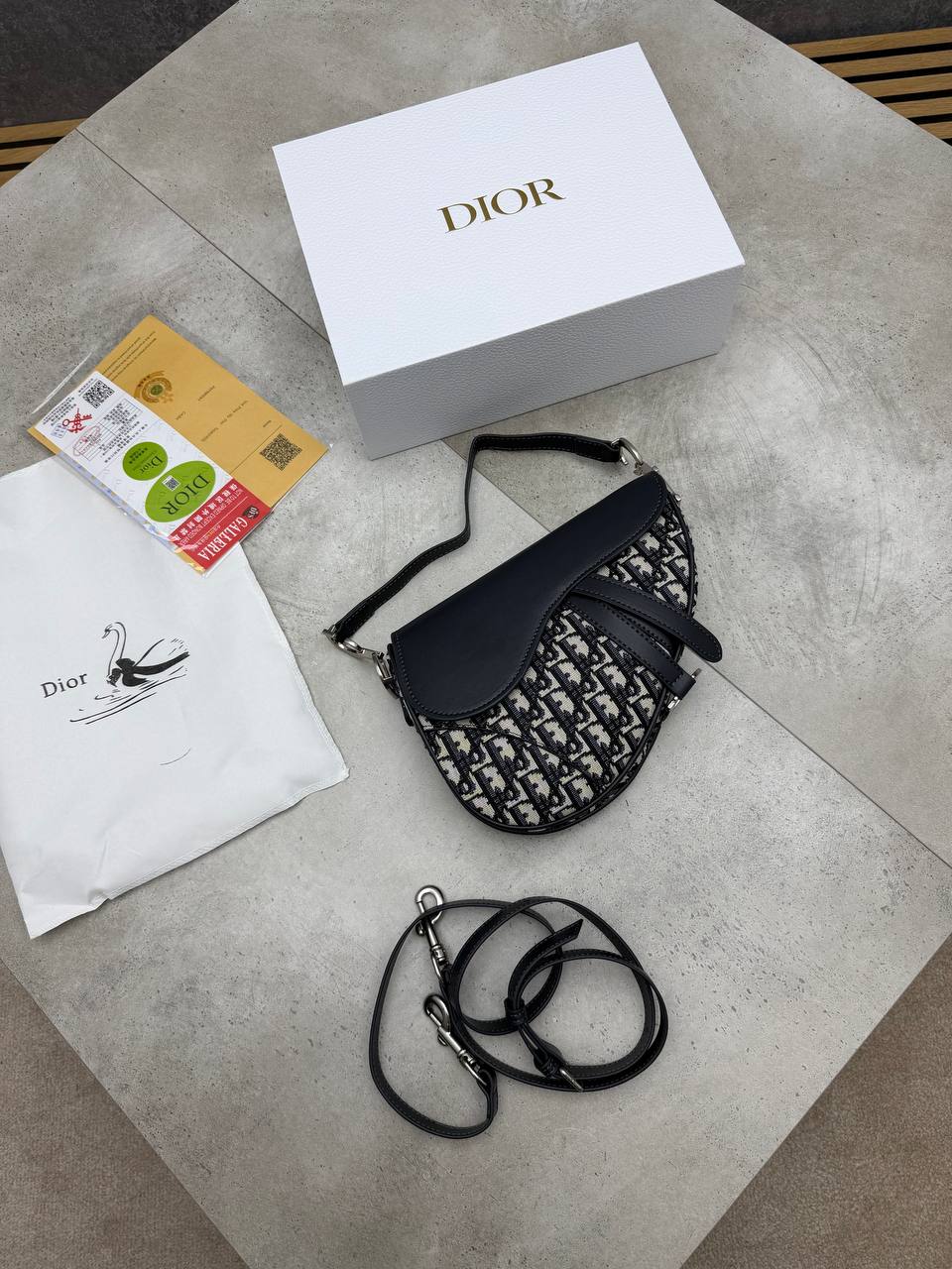 SUPER CLON DIO BAG COME WITH BOX ETC am1808