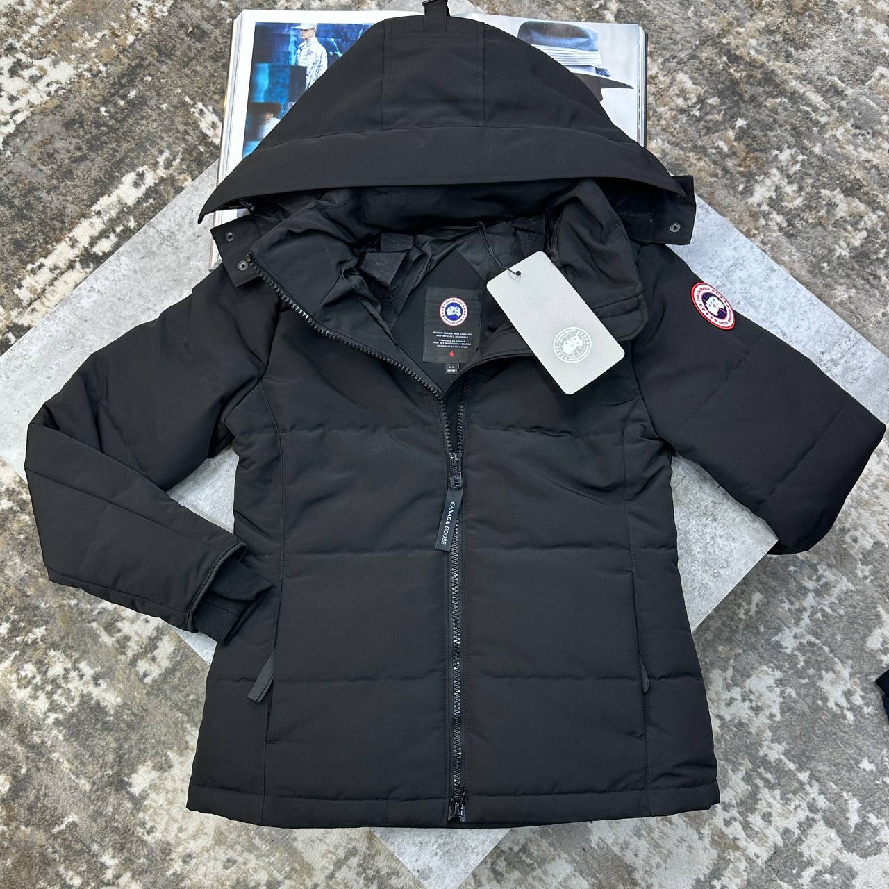 Superclon quality Canad goosechelse ladies parka ha2108