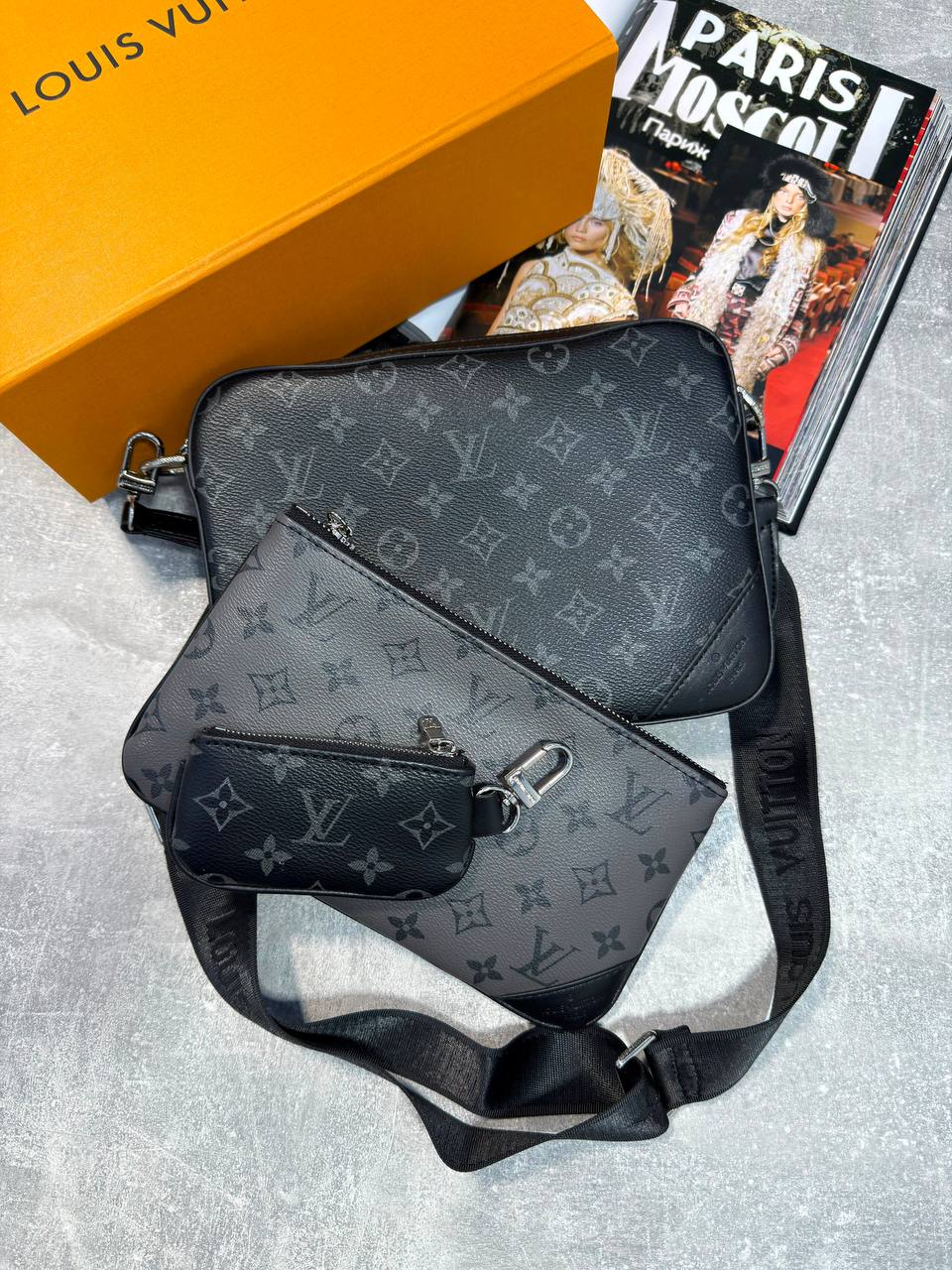Super Clon Lv Mens Bag  Boxed and Packaged aj2408
